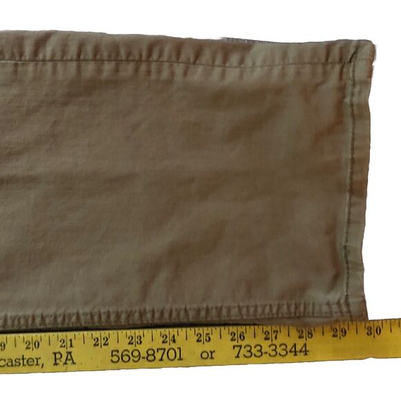 Levi’s 505 Khaki Jeans Mens Size 38x30 Brown Classic Straight Leg Denim 5 Pocket - Picture 9 of 10